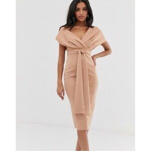 ASOS Asymmetrical Midi Dress